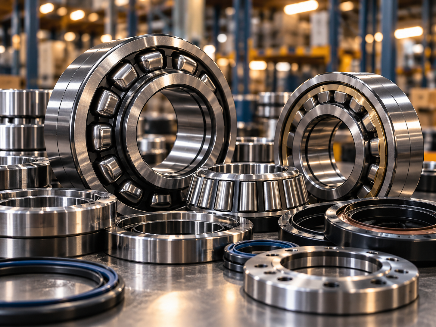 Precision bearings and mechanical seals