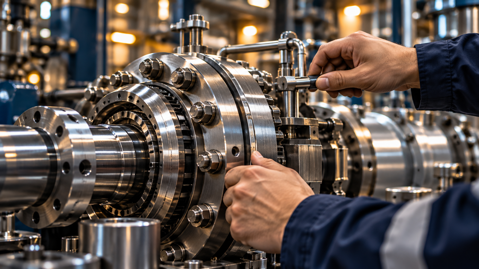Technical inspection of industrial equipment